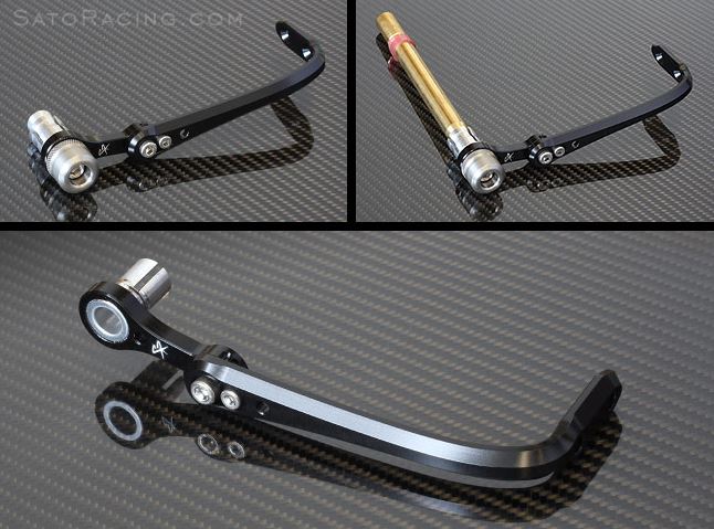 Sato Racing Type-1 Lever Guard w.Expansion Sleeve Insert (Size 14-16mm / 18-19mm)