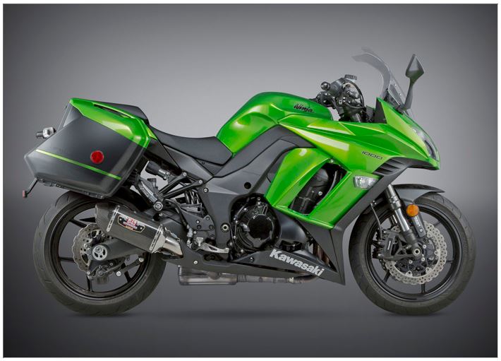 Yoshimura Signature R77 Dual Slip-On Exhaust'14-'16 Kawasaki
