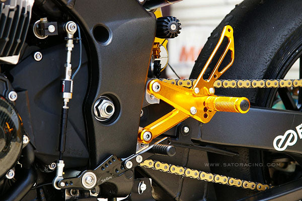 Sato Racing Adjustable Rearsets '09-'14 Yamaha R1