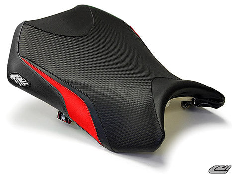 LuiMoto Team Kawasaki Seat Cover 08-2012 Kawasaki NInja 250R - Red