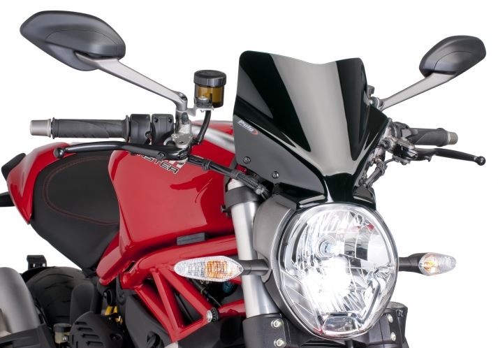 Puig Naked New Generation Windscreen 14-21 Ducati Monster 797/821/1200