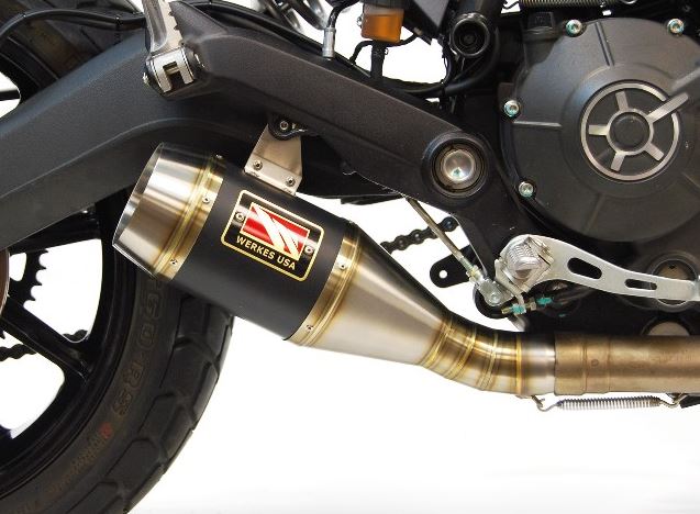 Competition Werkes GP Slip on Exhaust 2015 Ducati Scrambler 800 Monster 797