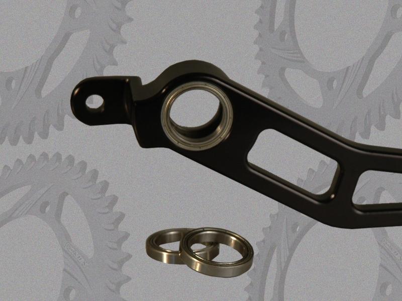 Vortex V2 Adjustable Rearsets for '08-'12 Kawasaki Ninja 250, '13-'15 Ninja 300