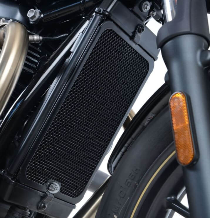R&G Racing Aluminium Radiator Guard Triumph '16-'19 Bonneville T120, '16-'18 Street Twin/Cup, '16-'18 Thruxton 1200