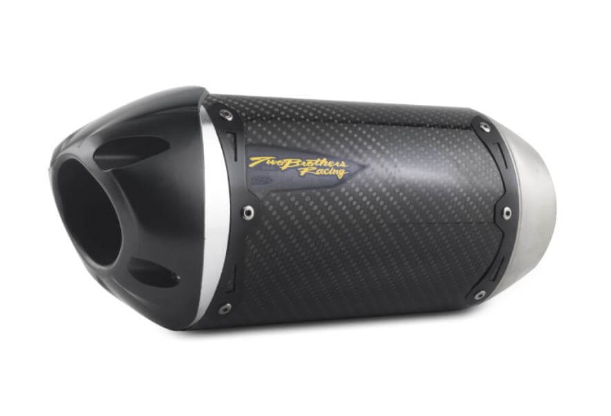 Two Brothers Racing S1R Carbon Slip-On Exhaust System for '16-'20 Kawasaki ZX10R