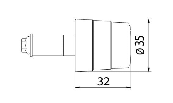CNC Racing GEAR Handlebar Ends (Pairs)