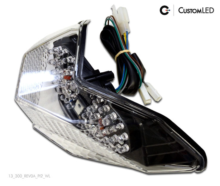 Custom LED Blaster-X Integrated LED Tail Light - Complete Unit for '13-'17 Kawasaki Ninja 300