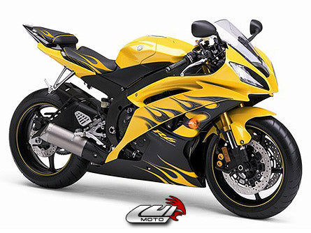 LuiMoto Flame Edition Seat Cover 2008-2015 Yamaha YZF R6