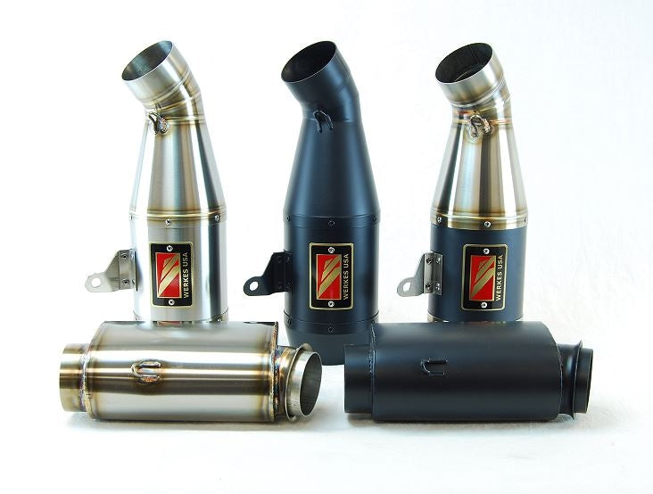 Competition Werkes GP Stainless Steel Slip-on Exhaust '14-'16 KTM 1290 SuperDuke R