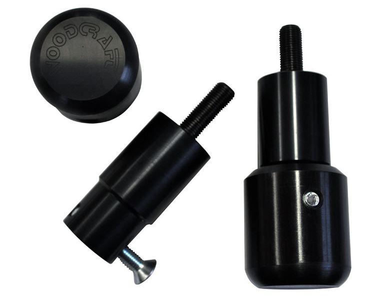 Woodcraft Frame Slider Kit 15-25 Yamaha FZ07/MT07/XSR700/R7