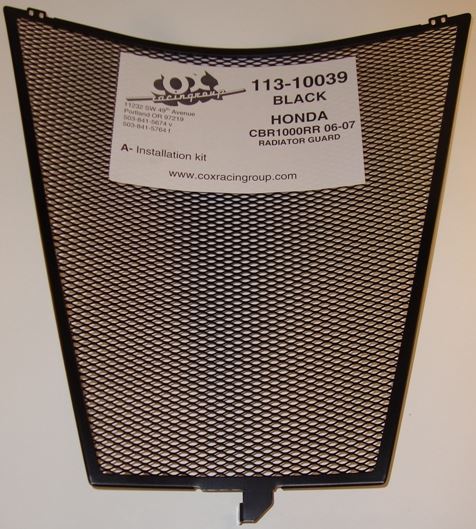 Cox Racing Radiator Guard for 2006-2007 Honda CBR1000RR