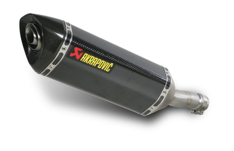 Akrapovic Slip-On Carbon Exhaust '13-'17 Kawasaki Ninja 250/300, Z300