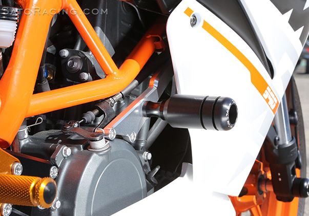 Sato Racing Frame Slider Kit For 2014-2015 KTM RC 390