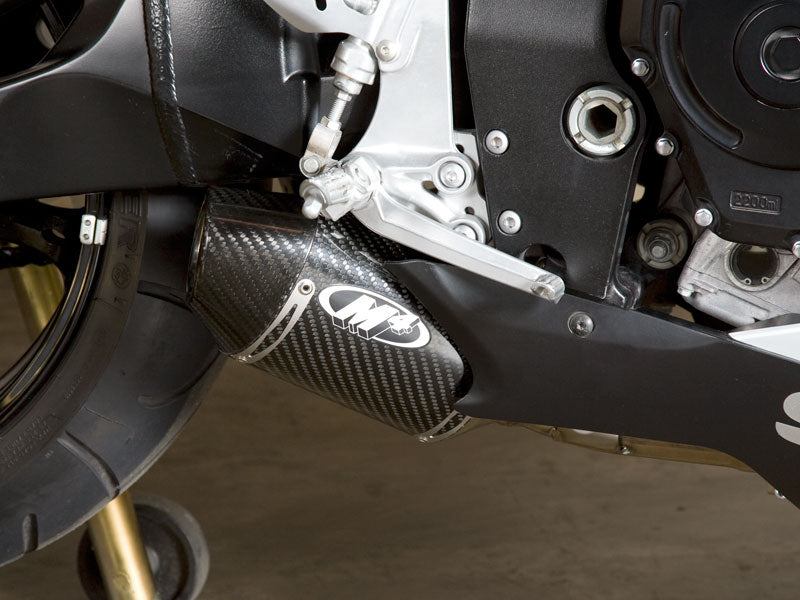 M4 Street Slayer Carbon Slip-on Exhaust System 2006-2007 Suzuki GSXR 600/750