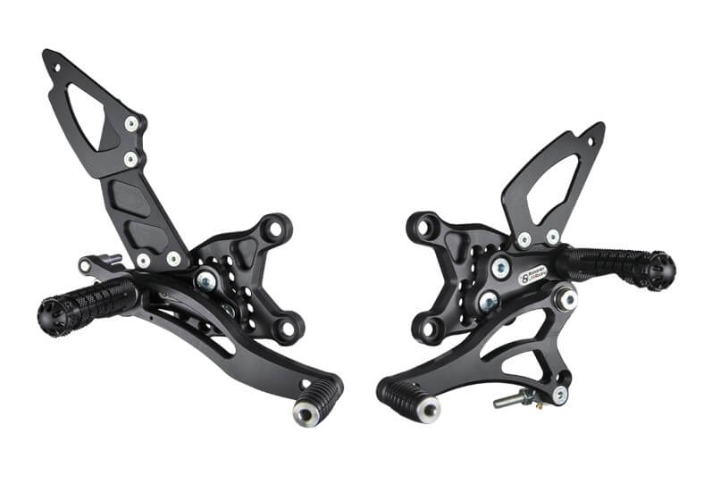 Bonamici Adjustable Rearsets '09-'16 Aprilia RSV4 / Tuono V4 (NON APRC)