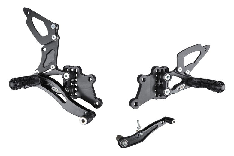 Bonamici Adjustable Rearsets 06-10 Suzuki GSX-R600/750