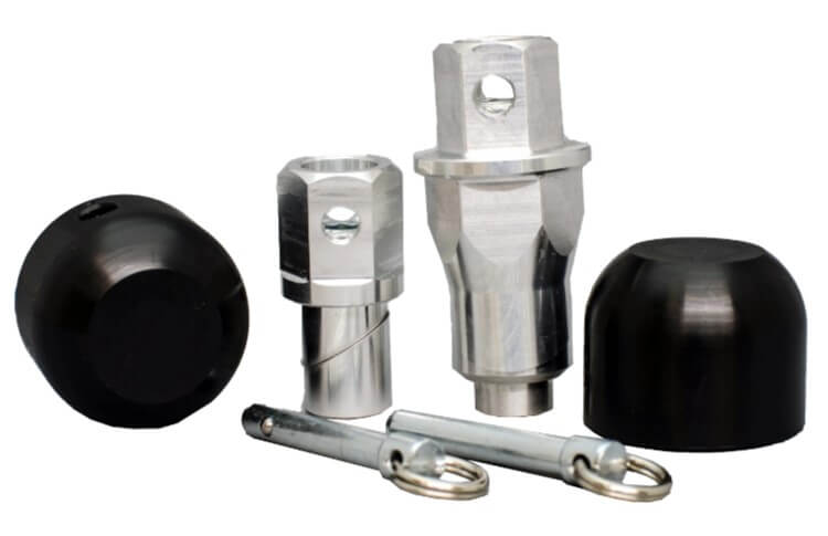 Woodcraft Front Axle Sliders Yamaha MT-10/R1/R6 | Check Fitment