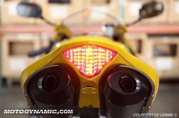 Motodynamic Sequential LED Tail Light for 2004-2006 Yamaha YZF R1
