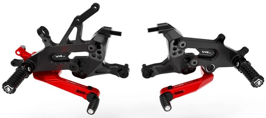 Ducabike Adjustable Rearset for Ducati Streetfighter V4/S