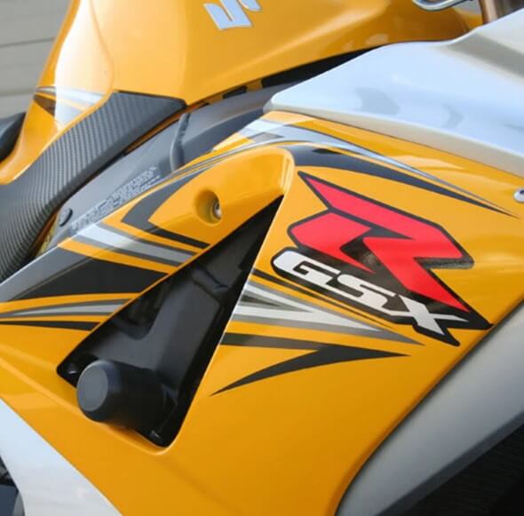 Woodcraft Frame Slider Kit Suzuki '00-'05 GSXR750 / '01-'05 GSXR600 / '01-'06 GSXR1000