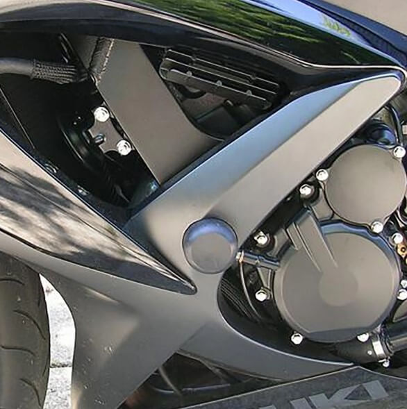 Woodcraft Frame Slider Kit '08-'10 Suzuki GSXR600/750