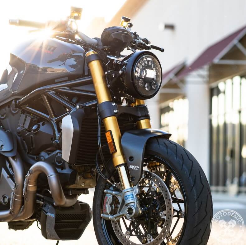 MOTODEMIC Headlight Conversion Kit for Ducati Monster 797/821/1200