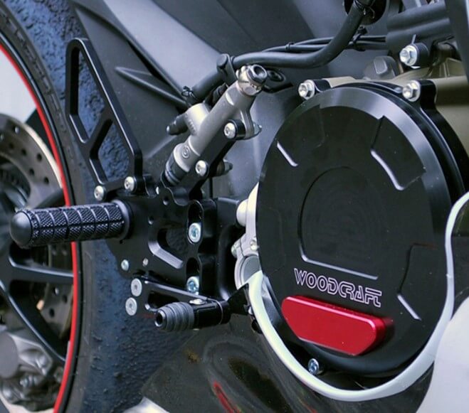 Woodcraft Complete Rearset Kit STD Shift for Ducati Panigale 899/1199