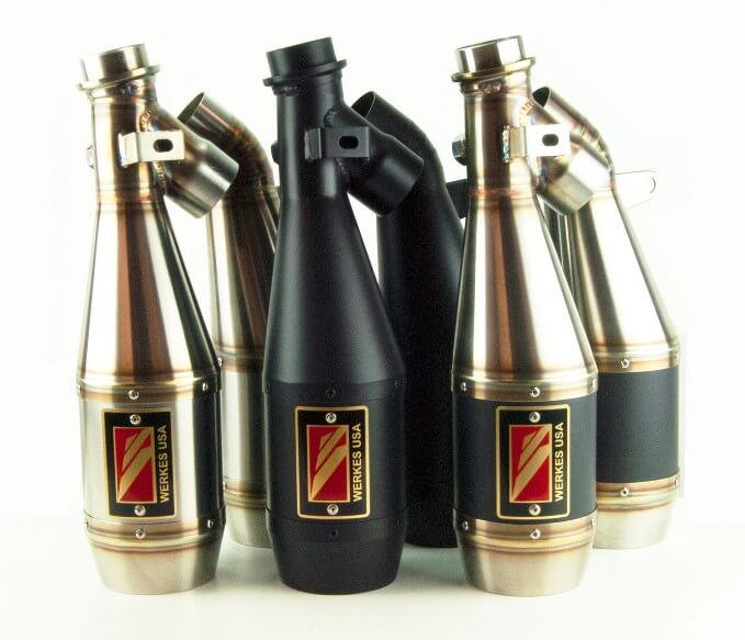 Competition Werkes Slip-on Exhaust '20-'22 Triumph Rocket 3