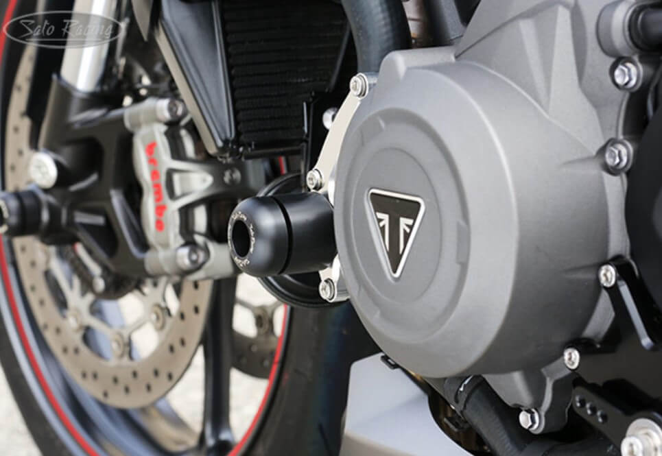 Sato Racing Engine Slider Triumph '13-'17 Daytona 675/R /'17-'20 Street Triple/RS