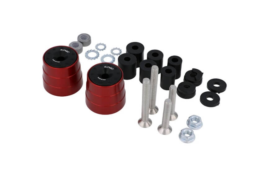 CNC Racing BI-COLOR Handlebar Ends (Pairs)