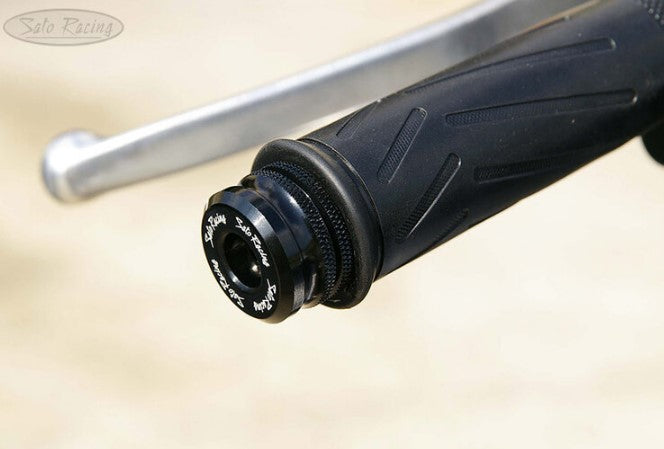 Sato Racing Short-Style Barends for Kawasaki & BMW | Size M8