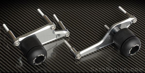 Sato Racing Engine / Frame Sliders for Kawasaki ZX6R - 2009, 2010
