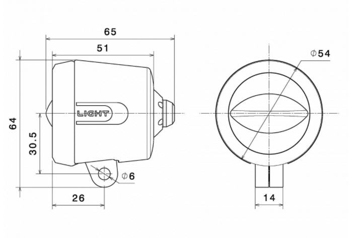 Rizoma Universal LED Auxiliary Fog Lights