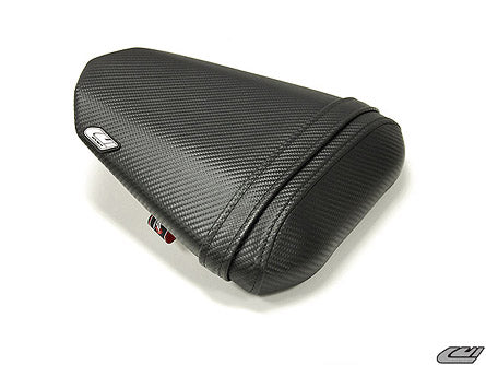 LuiMoto Team Yamaha Seat Cover 2008-2015 Yamaha YZF R6 - Cf Black/White/Blue