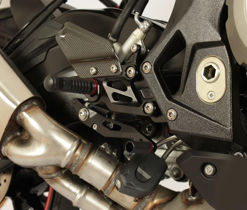 Gilles Tooling FXR Adjustable Rearsets 2017+ BMW S1000RR / S1000R | FXR-BM04