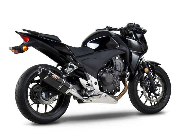 Yoshimura Street R-77 Slip-On Exhaust Systems for '13-'15 Honda  CB500F/CBR500R