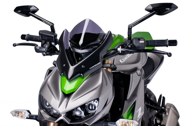 Puig Racing Naked New Generation Windscreens '14-'15 Kawasaki Z1000