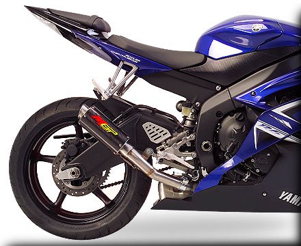 Hotbodies Racing MGP Growler Carbon Slip-on Exhaust System 2006-2013 Yamaha R6