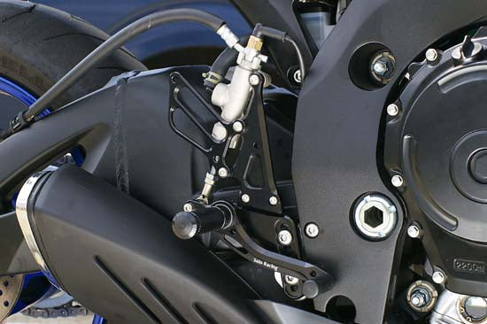 Sato Racing Adjustable Rearsets '06-'10 Suzuki GSX-R 600/750