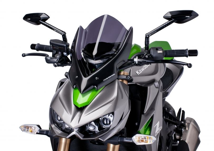 Puig Racing Naked New Generation Windscreens '14-'18 Kawasaki Z1000