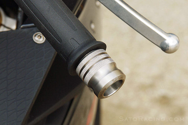 Sato Racing Handle Bar Ends for 2009-2013 BMW S1000RR - Long Style