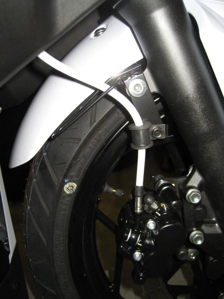 Spiegler Stainless Steel Front & Rear Brake Lines Kit for 2013-2015 Kawasaki Ninja 300