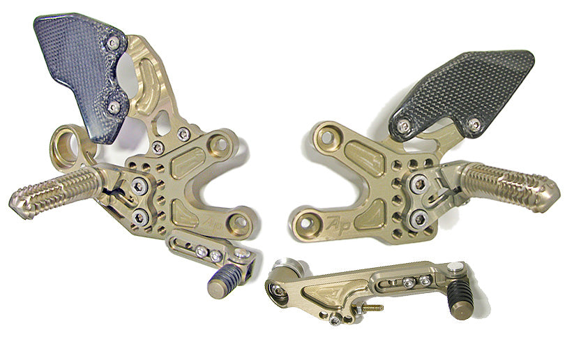 Attack Performance Adjustable Rearsets 2008-2015 Honda CBR1000RR