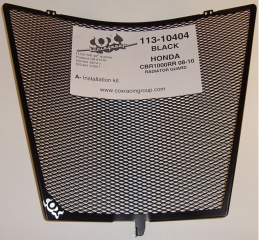 Cox Racing Radiator Guard for '08-'20 Honda CBR1000RR