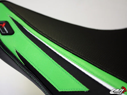LuiMoto Team Kawasaki Seat Cover 2011-2015 Kawasaki ZX10R - Blk/Green