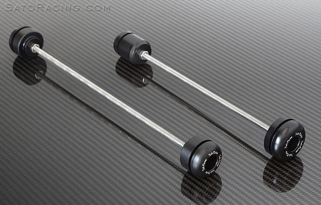 Sato Racing Front Axle Sliders for 2015 Kawasaki Ninja H2