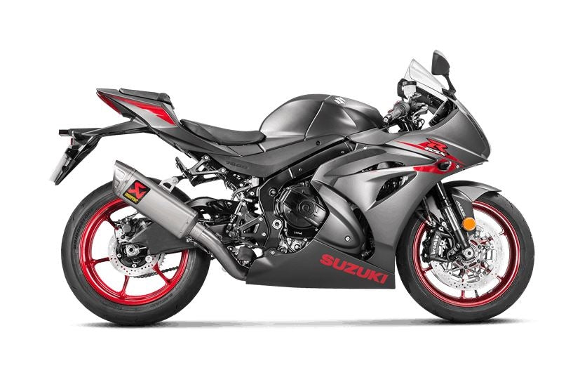 GSX-R1000（K9）AKRAPOVICオプションコレクターS/0ツイン用 Akrapovic Racing Line (Titanium) Full Exhaust System '17-'20 Suzuki GS