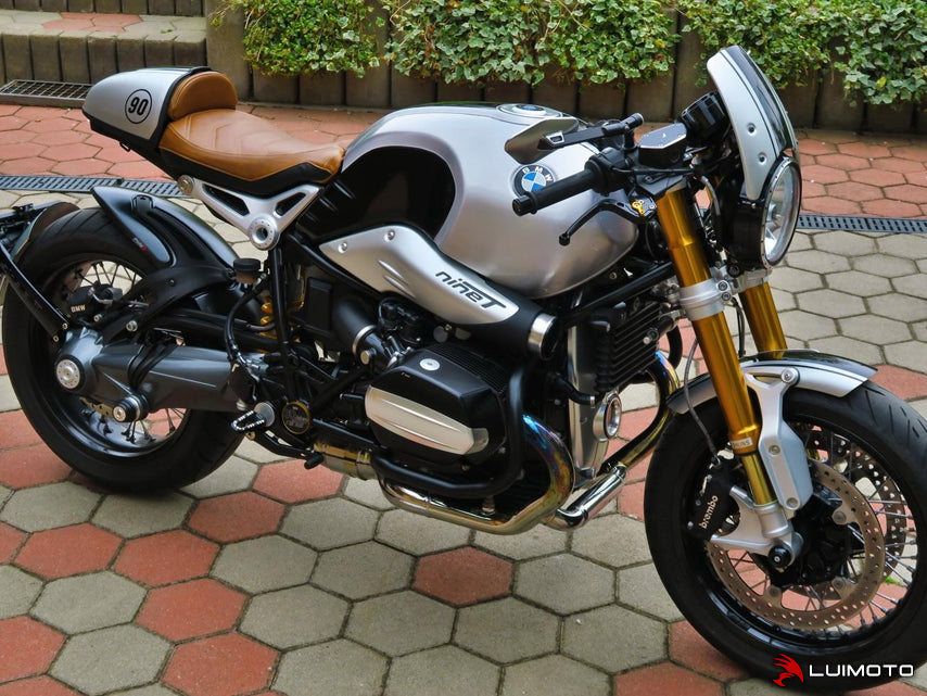 LuiMoto Vintage Seude Seat Covers for 2014-2018 BMW R NineT Pure/Racer | Rider