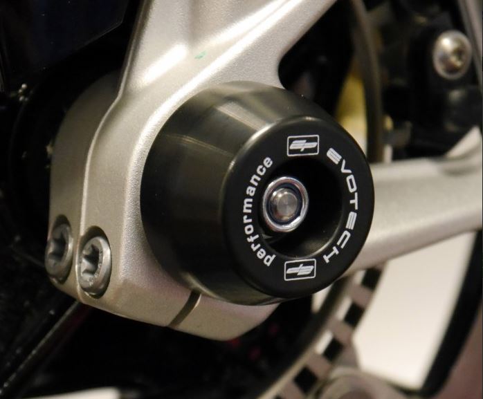 Evotech Performance Front Fork Sliders/Spindle Bobbins '12-'22 BMW  S1000RR/M1000RR/HP4, '14-'22 S1000R