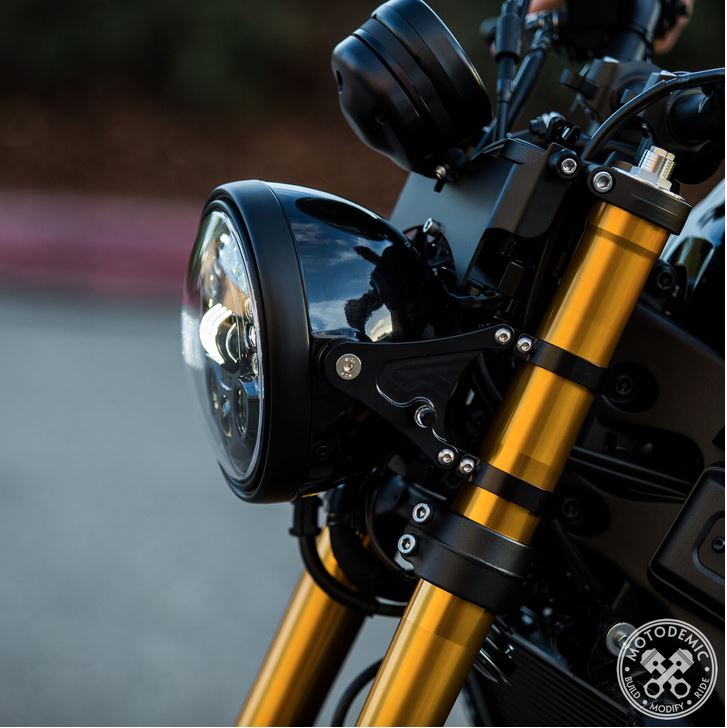 MOTODEMIC 7 inch Headlight Conversion Kit 2016-2017 Yamaha XSR900